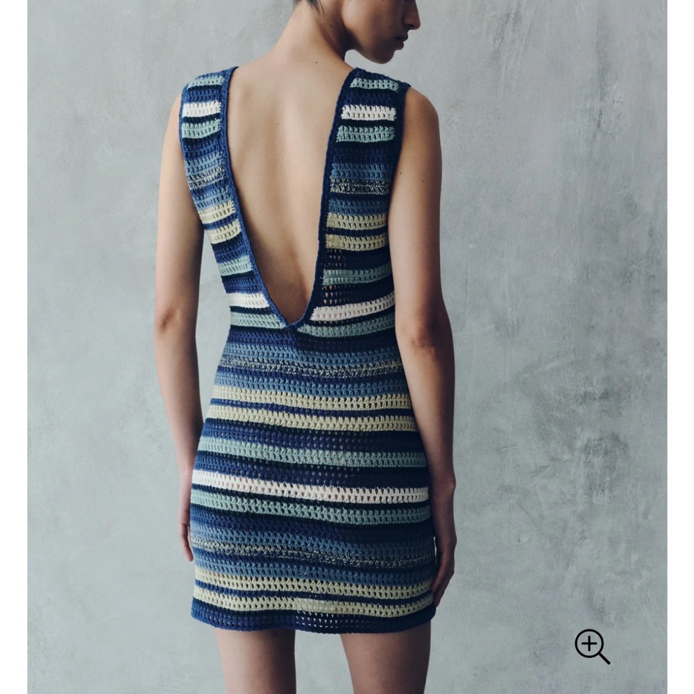 ESCVDO Nevado Mini Dress | Blues - Pistaccio